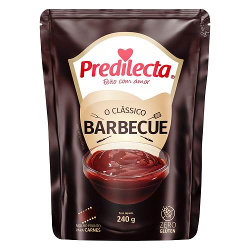 MOLHO PREDILECTA BARBECUE 240G SACHE 