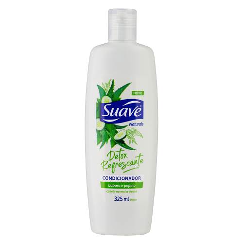COND SUAVE 325ML DETOX BABOSA E PEPINO 