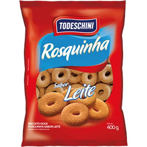 ROSQUINHA TODESCHINI 400G LEITE