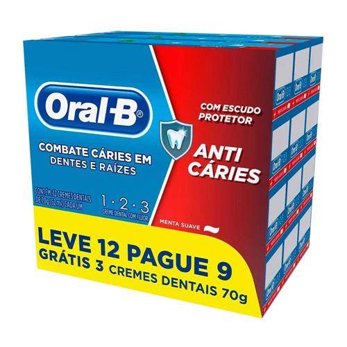 CD ORAL B 123 ANTICARIES L12P9 70G
