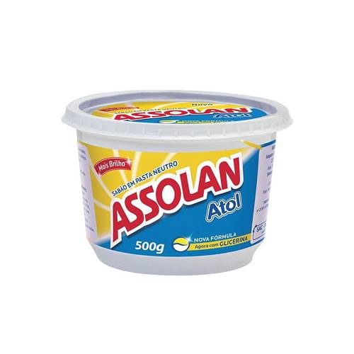 SABAO PASTA ASSOLAN ATOL NEUTRO PT 500ML