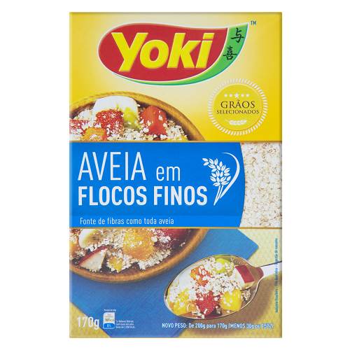 AVEIA YOKI 170G FLOCOS FINOS