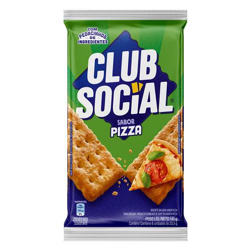 BISC CLUB SOCIAL 6X235G PIZZA