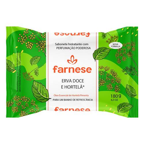 SAB FARNESE 180G ERVA DOCE E HORTELA