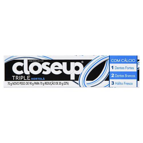 CD CLOSE UP TRIPLE HORTELA 70G
