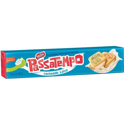 BISC RECH NESTLE PASSATEMPO 130G LEITE