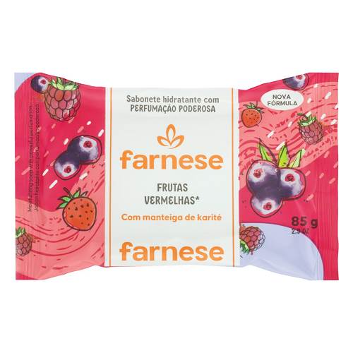 SAB FARNESE 85G FRUTAS VERMELHAS