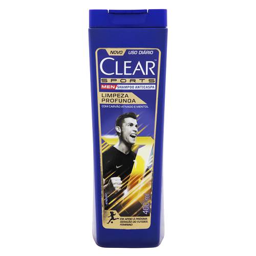 SH CLEAR CASPA MEN 400ML LIMPEZA PROFUN