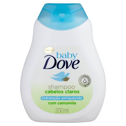SH INF DOVE BABY 200ML CABELOS CLAROS