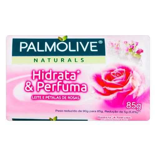 SAB PALMOLIVE 85G LEITE E PETALAS ROSAS