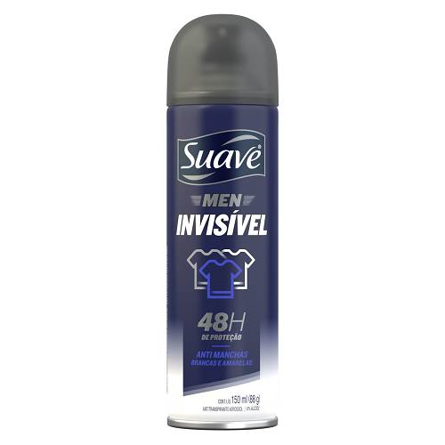DESOD AERO SUAVE MEN INVISIBL MANCHA 150