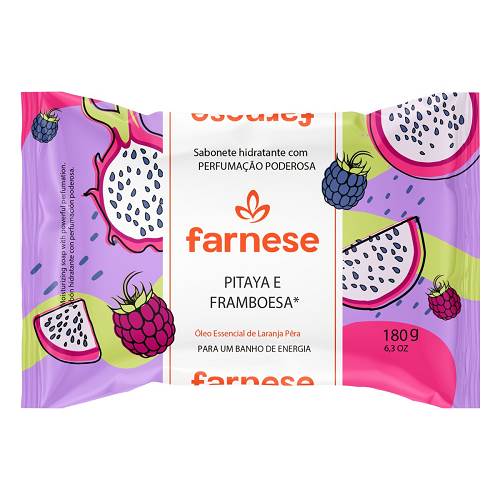 SAB FARNESE 180G PITAYA E FRAMBOESA 