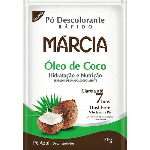 DESCOLORANTE MARCIA OLEO DE COCO 20G