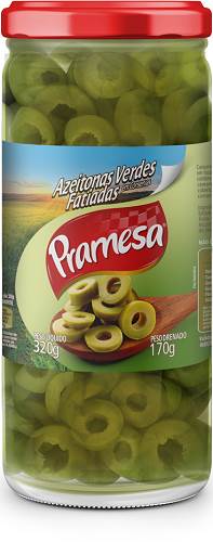 AZEITONA PRAMESA 160G VD FATIADA