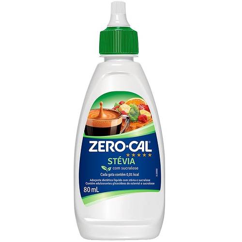 ADOCANTE ZERO CAL 80ML STEVIA CSUCRALOS