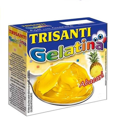 GELATINA TRISANTI 20G ABACAXI 