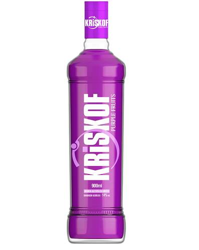 BEB VODKA KRISKOF VD 900ML PURPLE FRUITS