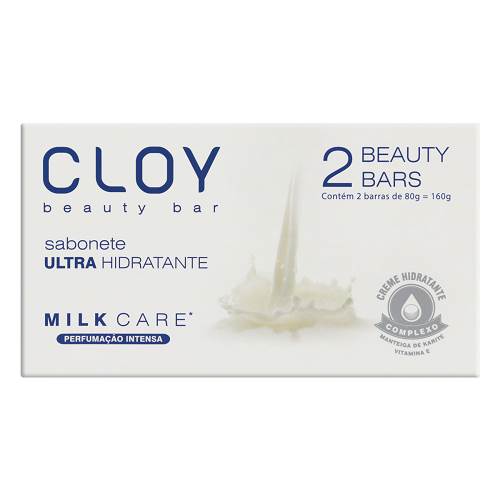 SAB CLOY BEAUTY HID MILK CARE 2X80G
