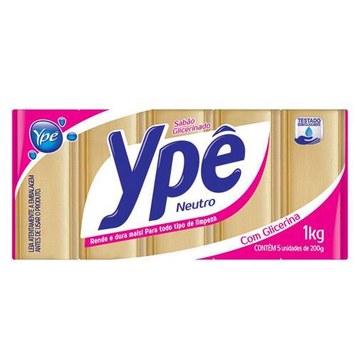 SABAO YPE BARRA NEUTRO AMARELO 5X200G