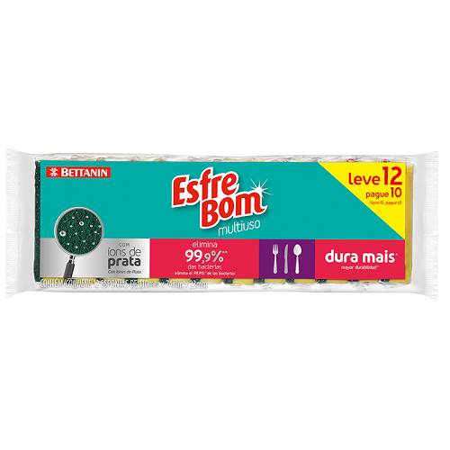 ESPONJA BETTANIN ESFREBOM  M USO 12UN