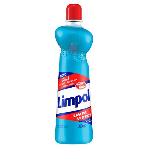 LIMPA VIDROS LIMPOL 500ML SQZ TRAD