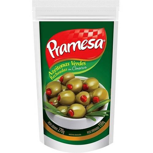 AZEITONA PRAMESA 150G RECHEADA SACHE