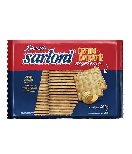 BISC SARLONI 400G CREAM CRACKER MANTEIGA