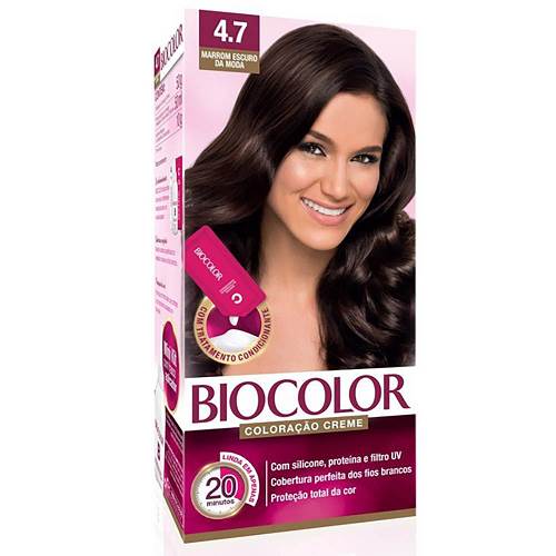TINT BIOCOLOR MINI KIT 47 MARROM ESCURO