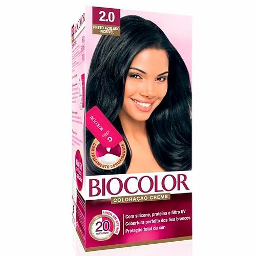 TINT BIOCOLOR MINI KIT 20 PRETO AZULADO