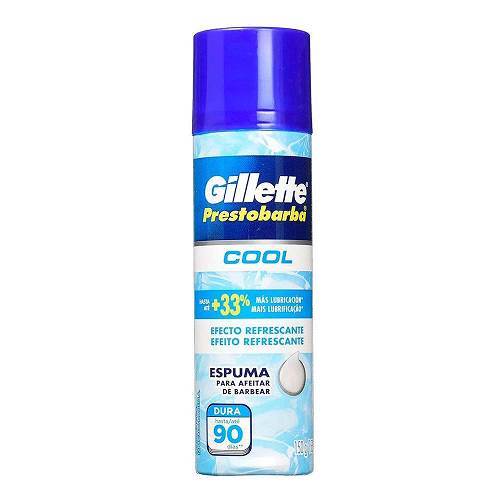 ESPUMA BARBEAR GILLETTE PREST 150G  COOL