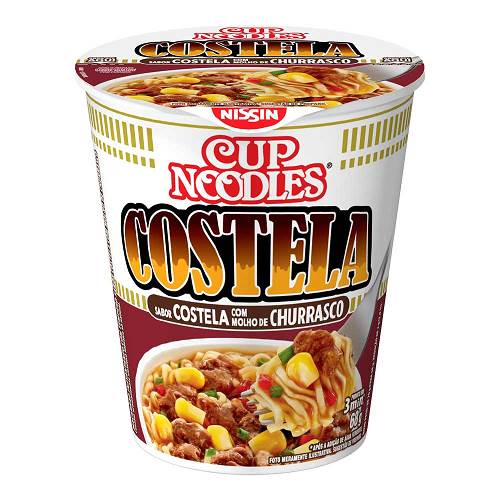 CUP NOODLES NISSIN 68G COST CM DE CHURR