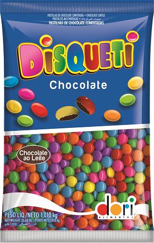 BOMB DISQUETI DORI CHOC CONF 1010KG