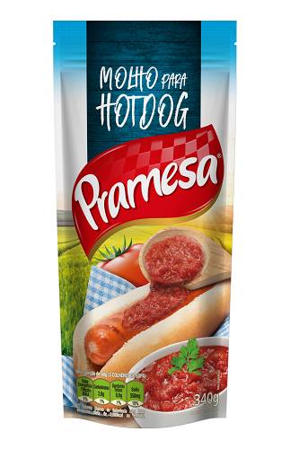 MOLHO TOMATE PRAMESA 340G HOT DOG SCH 