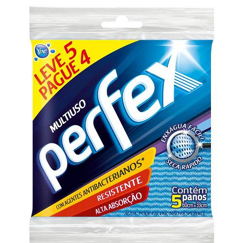 PANO MULTI USO YPE PERFEX AZUL L5P4