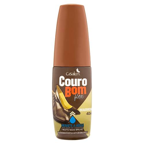COURO BOM LIQ FLEX 40ML MARROM