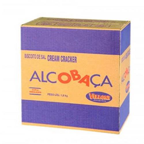 BISC ALCOBACA 16KG CREAM CRACKER MANT 