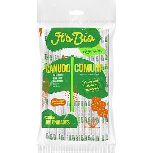 CANUDO STRAWPLAST BIO COMUM 5MM SACHE PA