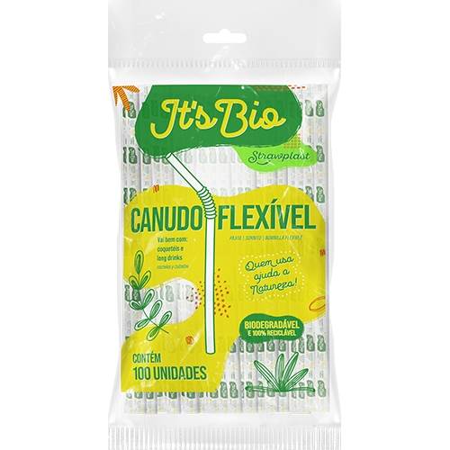 CANUDO STRAWPLAST BIO FLEX 6MM SACHE PAP