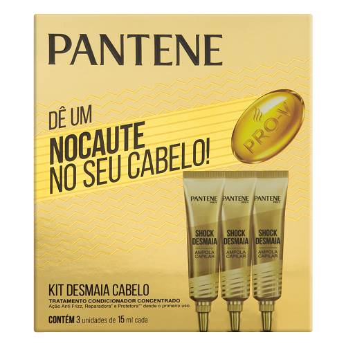 AMPOLA PANTENE DESMAIA CABELO 3X15ML