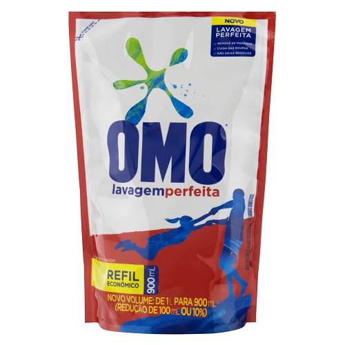 LAVA ROUPA LIQ OMO 900ML LAV PERF REFIL