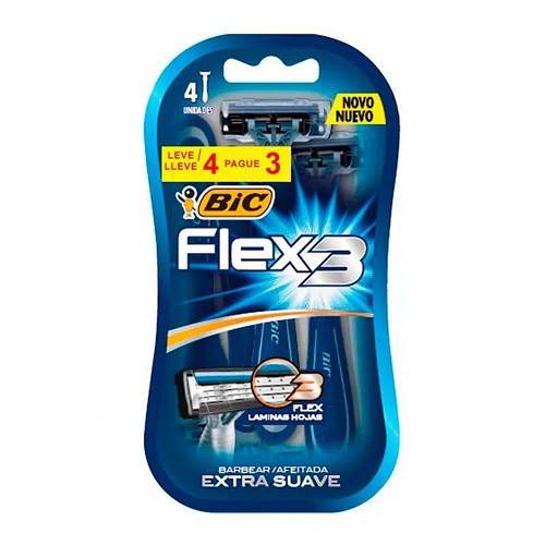 AP BIC FLEX 3 LAMINA MOVEL AZUL L4P3