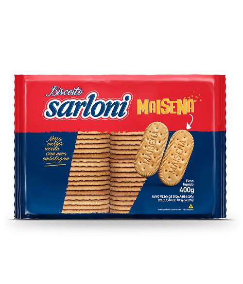 BISC SARLONI 400G MAISENA