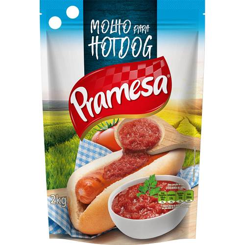 MOLHO TOMATE PRAMESA 2KG HOT DOG SCH