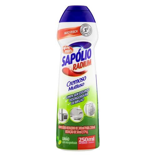 SAPONACEO SAPOLIO RADIUM CREM 250ML LIMA