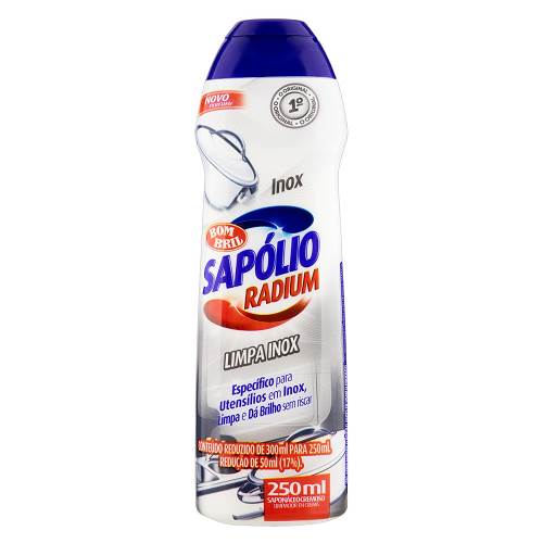 SAPONACEO SAPOLIO RADIUM CREM 250ML INOX