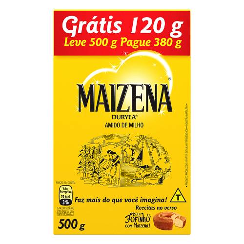AMIDO MILHO MAIZENA 500G PROMOCIONAL