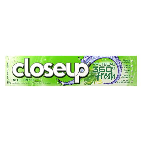 CD CLOSE UP GEL ALOE FRESH HORTLIMA 90G