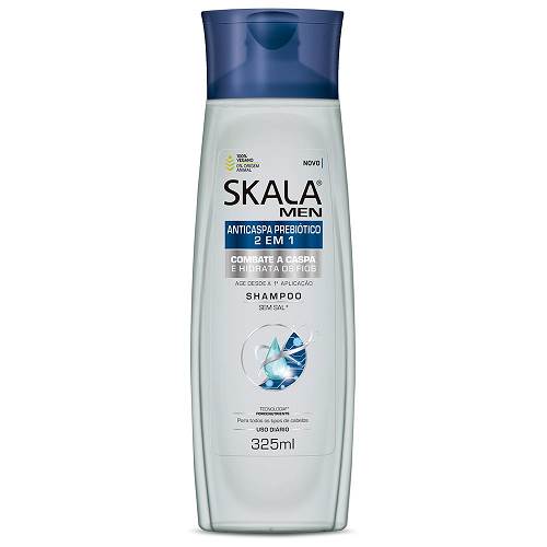 SH SKALA 325ML MEN ANTICASPA 2X1