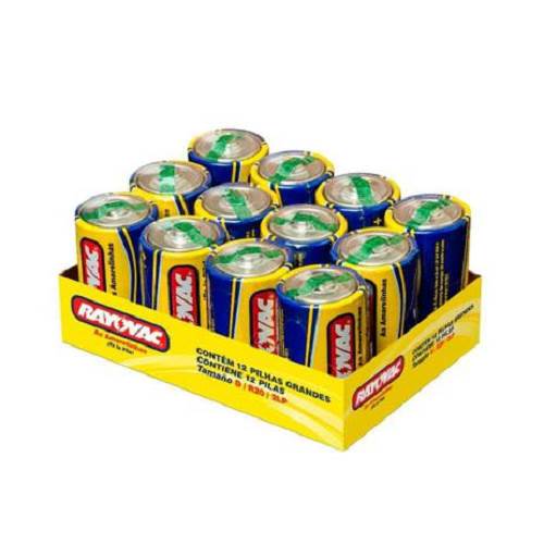 PILHA RAYOVAC AMAR GD BANDEJA 12UN