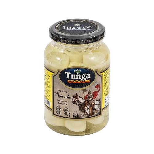 PALMITO PUPUNHA TUNGA INTEIRO VD 300G